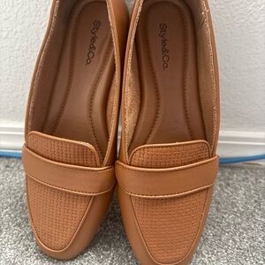 Style & Co. Women's Brown Loafers